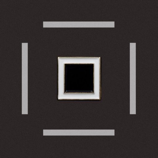 Malevich - Zwarte Vierkant Pin