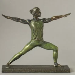 Body Talk Yoga – Warrior pose, getatoeëerd