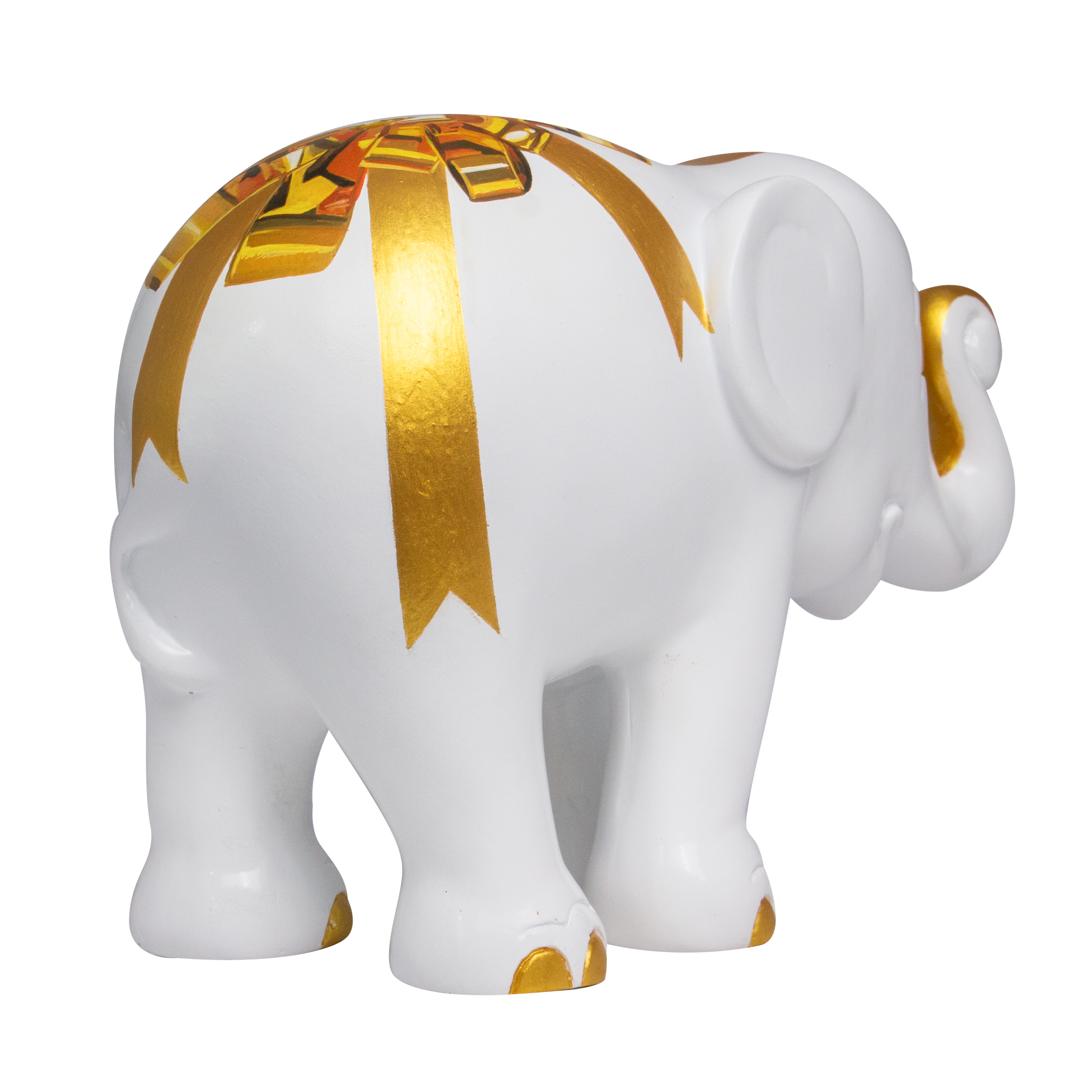 Golden Bowie Ellybank 15cm – Elephant Parade Spaarpot – afbeelding 4 van 10