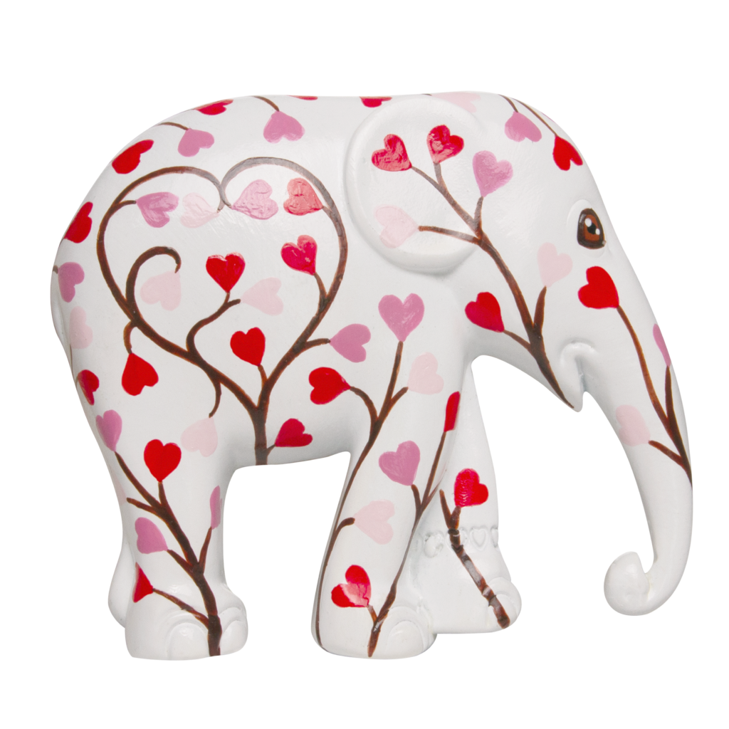Limited Edition Replica Elephant - Pink Tree of Love main image 0