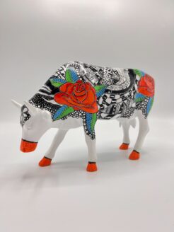Kiss From A Rose door Ellen Moorman - CowParade Large (uniek)