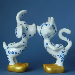 Jacky Zeger - This is love (Delft blauw met goud)