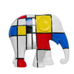 3D Magneet 7cm – Hommage to Mondriaan