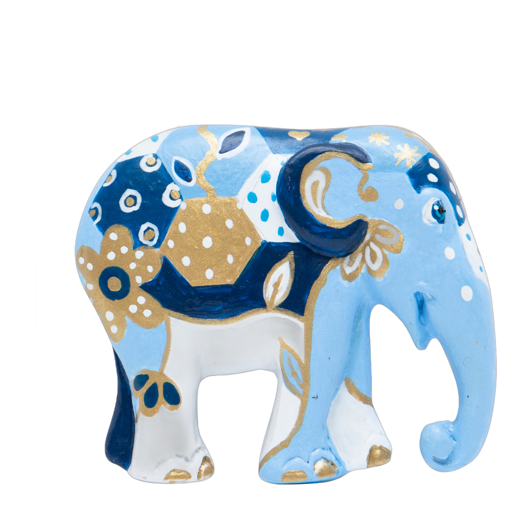 3D Magneet 7cm – Patchie Indigo