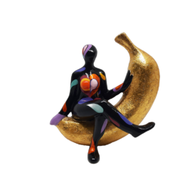 Art24 design - Eva banana zwart