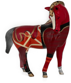 Art24 design - Paard “Marc” Rood