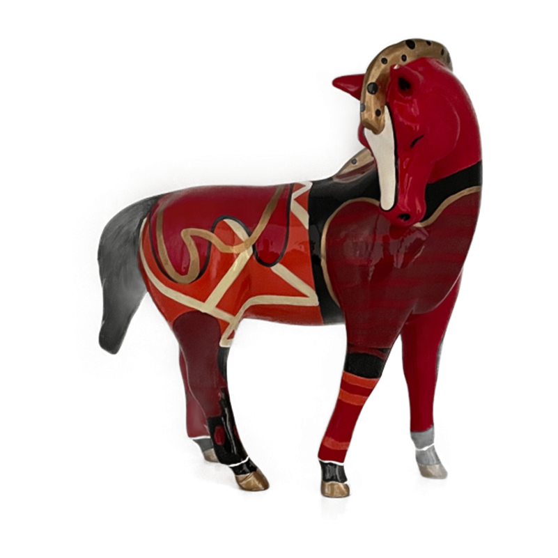 Art24 design - Paard “Marc” Rood