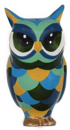 Art24 design - Uil “Lili” Cube – Kleur C