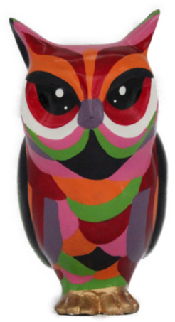 Art24 design - Uil “Lili” Cube – Kleur D