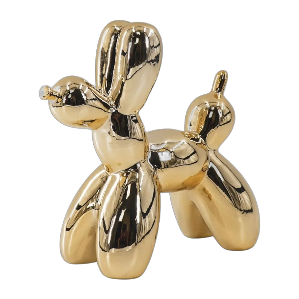 Balloon Dog Goud 20x9x19