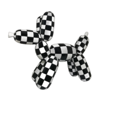Balloon Dogs - Balloon Dog Medium – Black/White