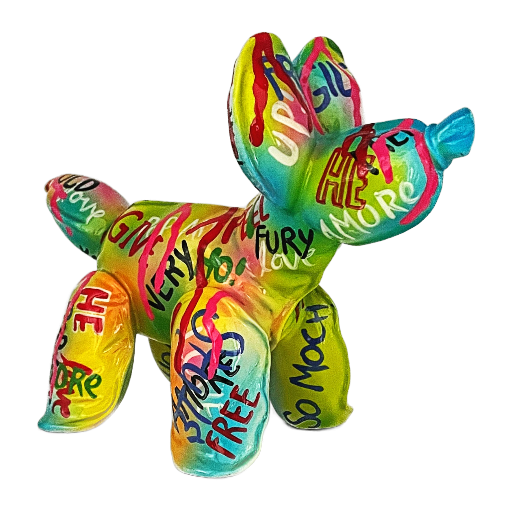Balloon Dogs - Deflated Dog Medium – Graffiti