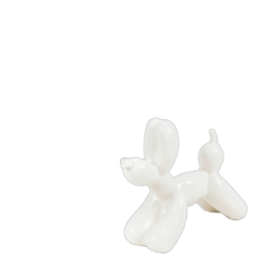 Balloon Dogs - White Balloon Dog Small