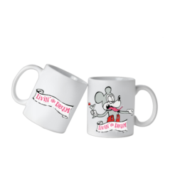 Banksy keramische mok 325 ml – Mickey Living the Dream