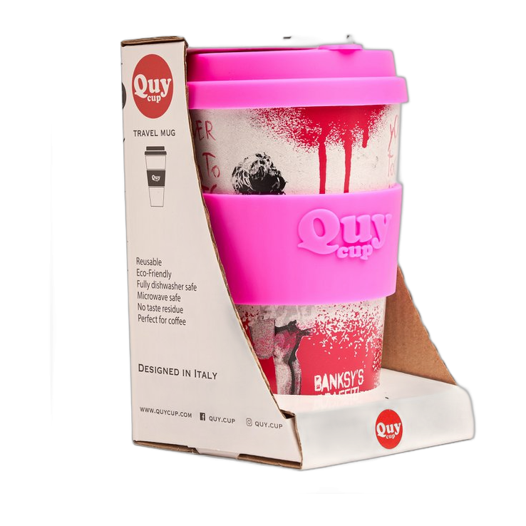 Banksy Reisbeker in RPET 400 ml – Dream Big