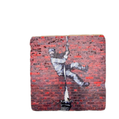 Banksy Tegel ‘Create Escape’