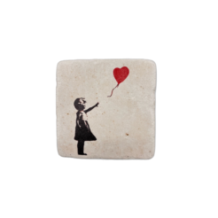 Banksy Tegel ‘Girl with Balloon’