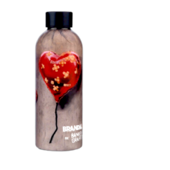 Banksy’s Graffiti Dual Water Bottle 500ml – Bandaged Heart