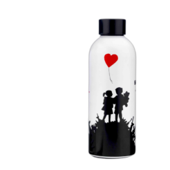 Banksy’s Graffiti Dual Water Bottle 500ml – Kids on Guns Hill