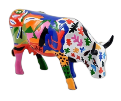 CowParade - A La Mootise (medium resin)