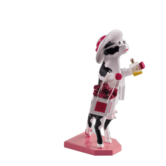 CowParade - Alphadite Goddess of Shopping (small)