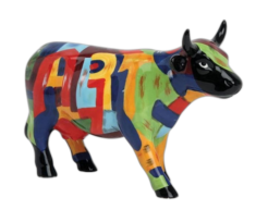 CowParade - Art of America (medium ceramic)