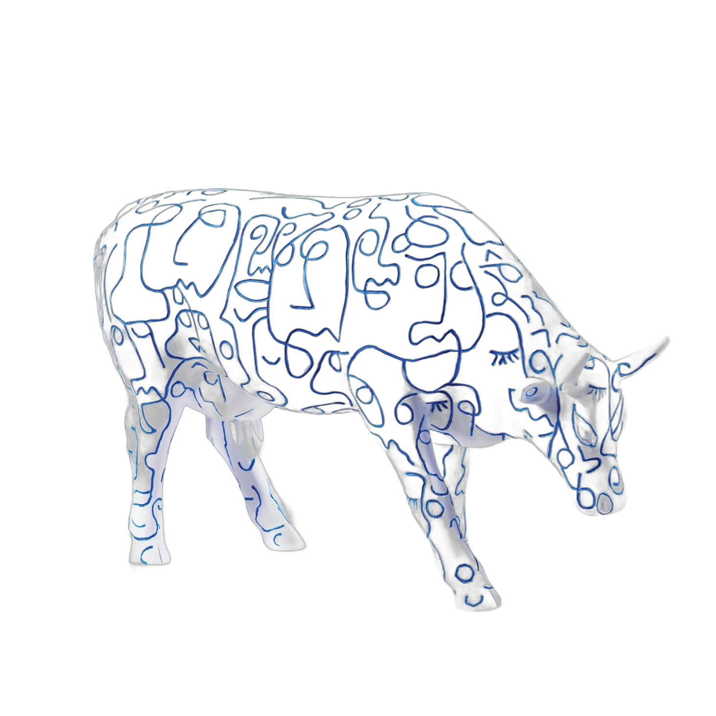 CowParade - Arty Cow (Large)