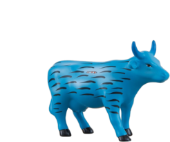 CowParade - Bio Aeronautica (Medium Ceramic)