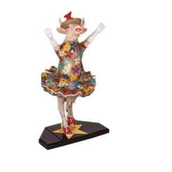 CowParade - Dancing Diva (medium resin)