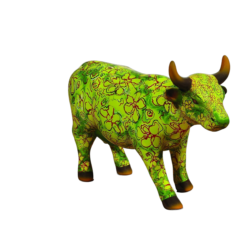 CowParade - Flora (medium ceramic)