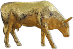 CowParade - Mira Moo Gold (Large)