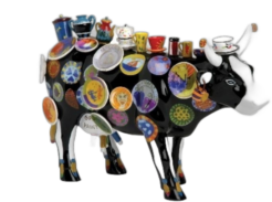 CowParade - Moo Potter (medium resin)