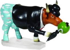 CowParade - Moogritte (medium resin)