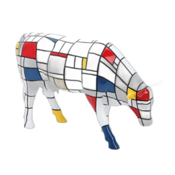 CowParade - Moondrian (Large)