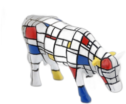 CowParade - Moondrian (small)