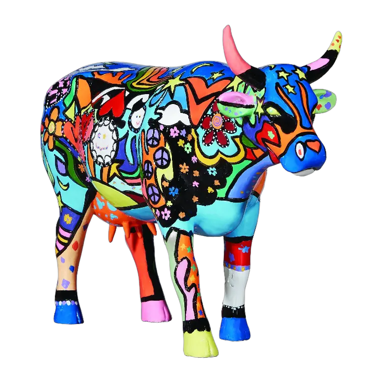 CowParade - Moosy in the Sky with Diamonds (Large)