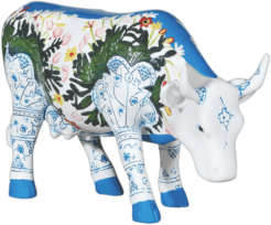 CowParade - Musselmalet (medium resin)