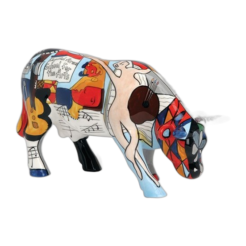 CowParade - Picowso´s School for the Arts (medium ceramic)