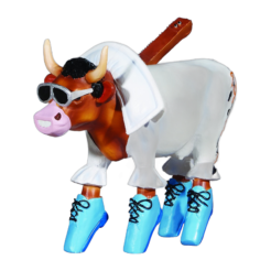 CowParade - Rock ’n Roll (medium resin)