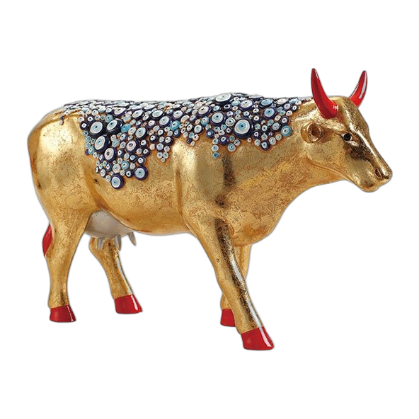 CowParade - The Evil Eye Cow – aka Nazar Boncugu (Large)