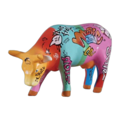CowParade - Vaquinha Do Hip Hop (Medium Ceramic)