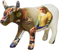 CowParade - Vermeer (medium ceramic)