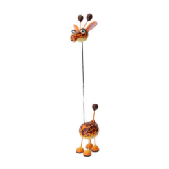 Crazy Giraffes - Crazy Giraffe Large – Natuurlijk oranje