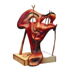 Dali – Zacht zelfportret met gebakken spek