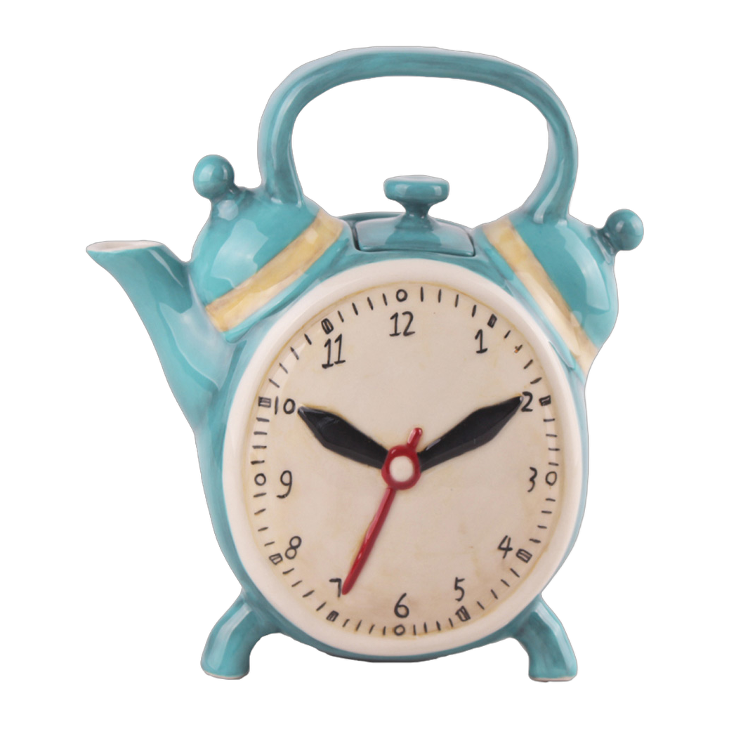 Design Theepot Alarm Klok