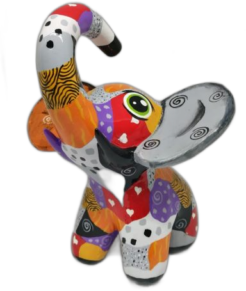 Didi Diaz - Elephant “Ollie” Medium – Kleur D