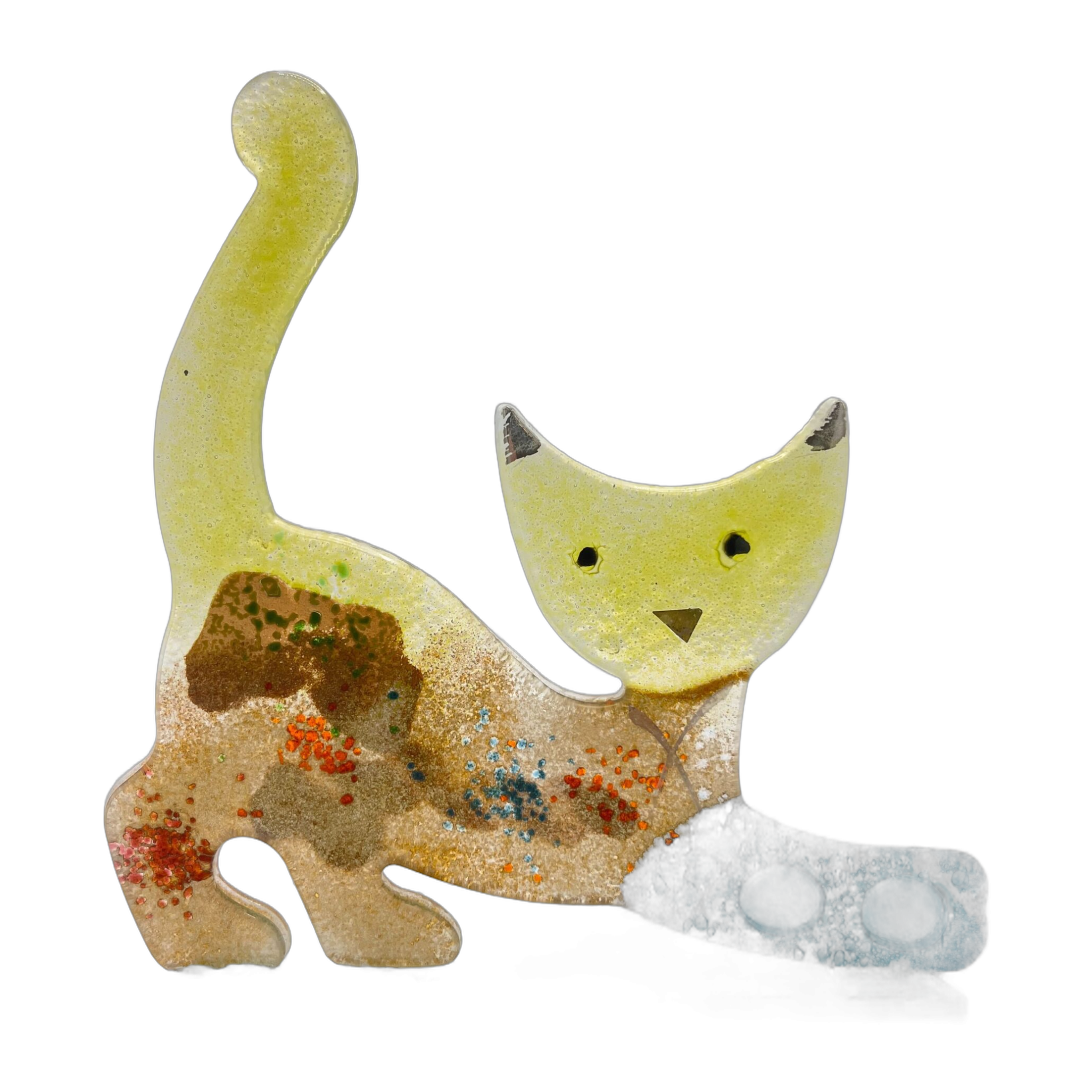 Efrosini - Liggende Kat Large – Hydra Lime