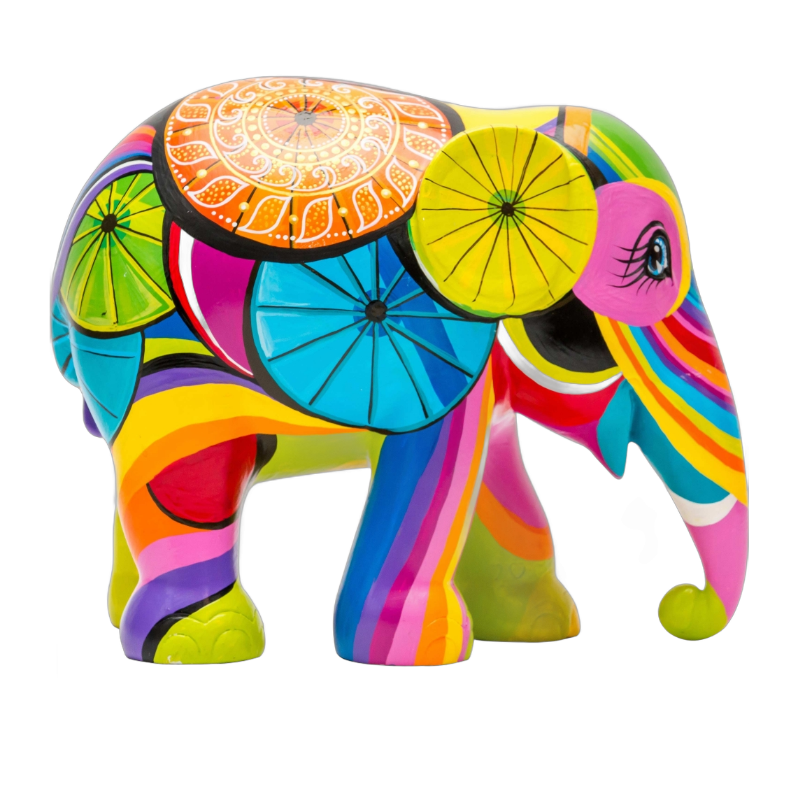 Elephant Parade - Colours of Chiang Mai 10cm