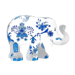 Elephant Parade - Delft Blue All Over 30cm
