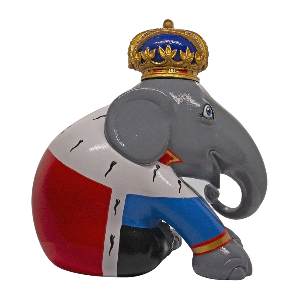 Elephant Parade - Elephant King 20cm
